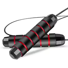Corde à sauter réglable à vitesse rapide en fil d'acier pour l'entraînement physique et le sport à domicile