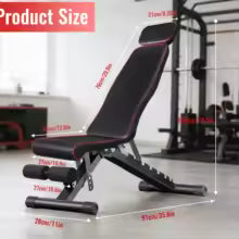 BenchForce Pro – Banc de Musculation Multiposition Réglable